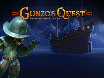 Logo de la revue de la machine à sous Gonzo's Quest